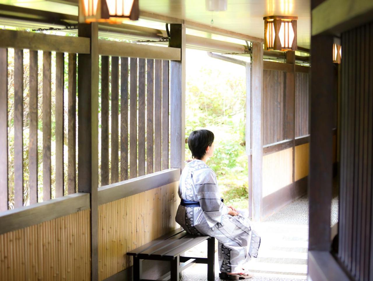 Besshoonsen Nanjyo Ryokan Ueda Buitenkant foto